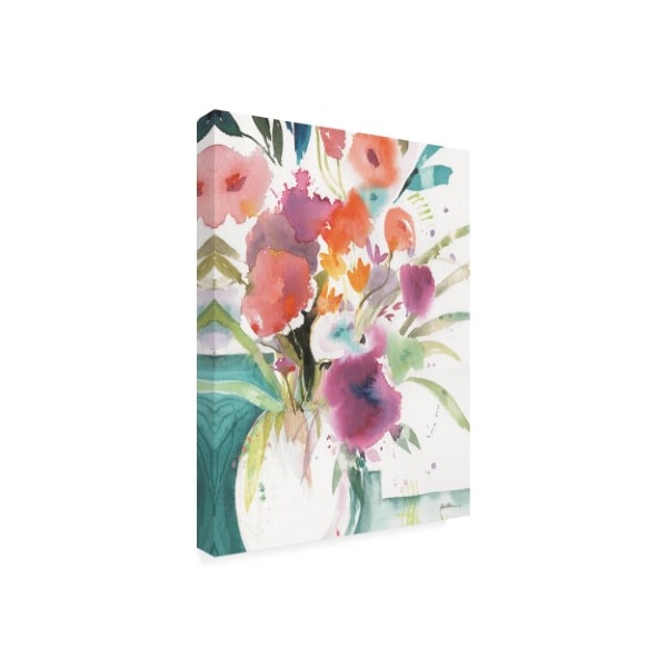 Sheila Golden 'Bright Flowers 5' Canvas Art,24x32